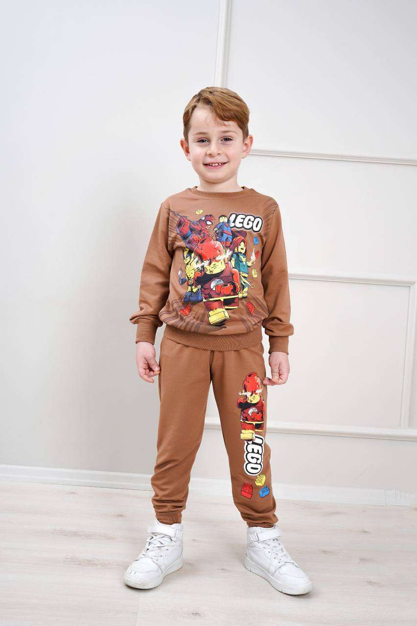 Komplety DZIECIĘCA tureckie, Size 3-10lat, paczka  5szt ,1kolor