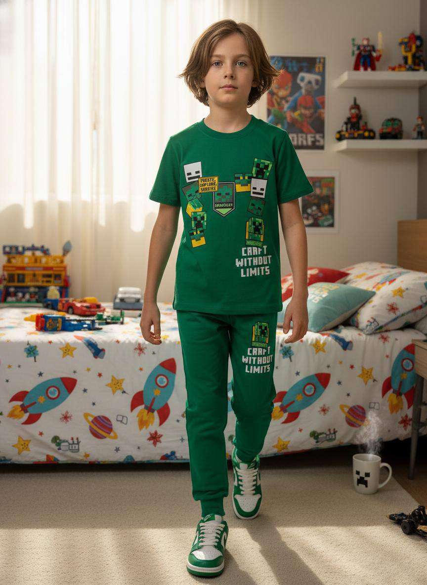 Komplety DZIECIĘCA tureckie, Size  3/4-9/10lat, paczka  5szt ,1kolor