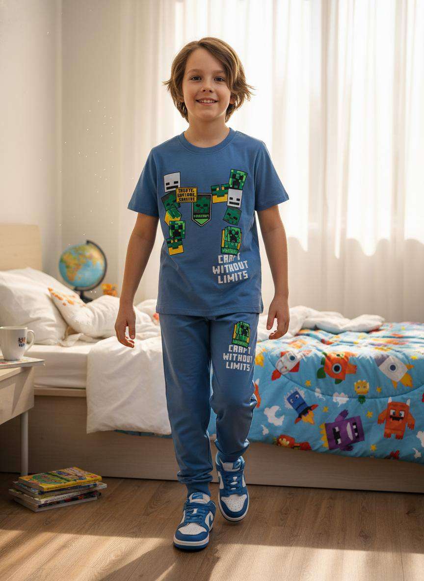 Komplety DZIECIĘCA tureckie, Size  3/4-9/10lat, paczka  5szt ,1kolor