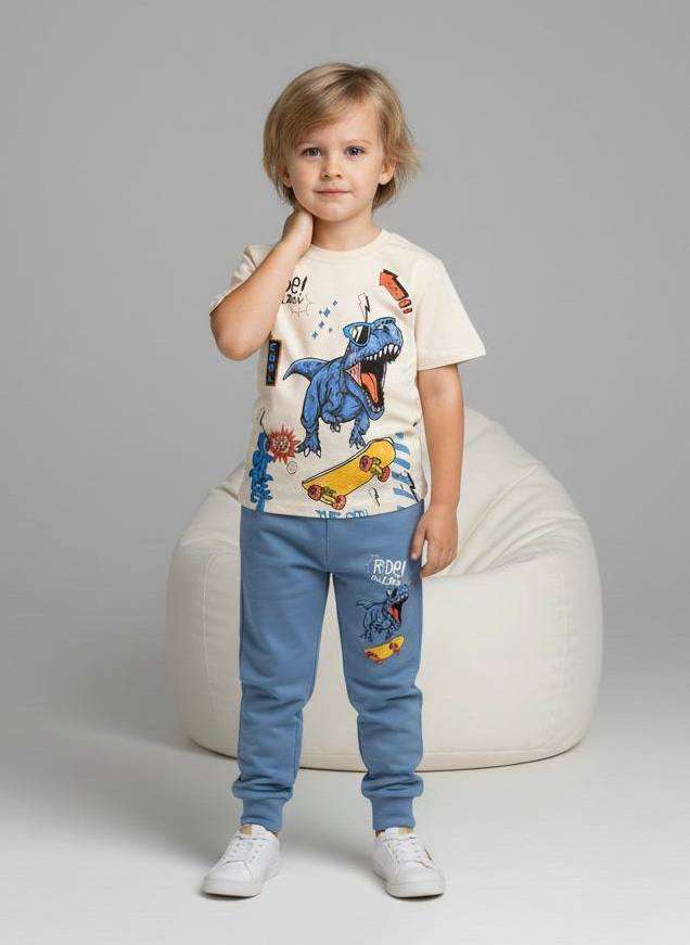 Komplety DZIECIĘCA tureckie, Size  3/4-9/10lat, paczka  5szt ,1kolor