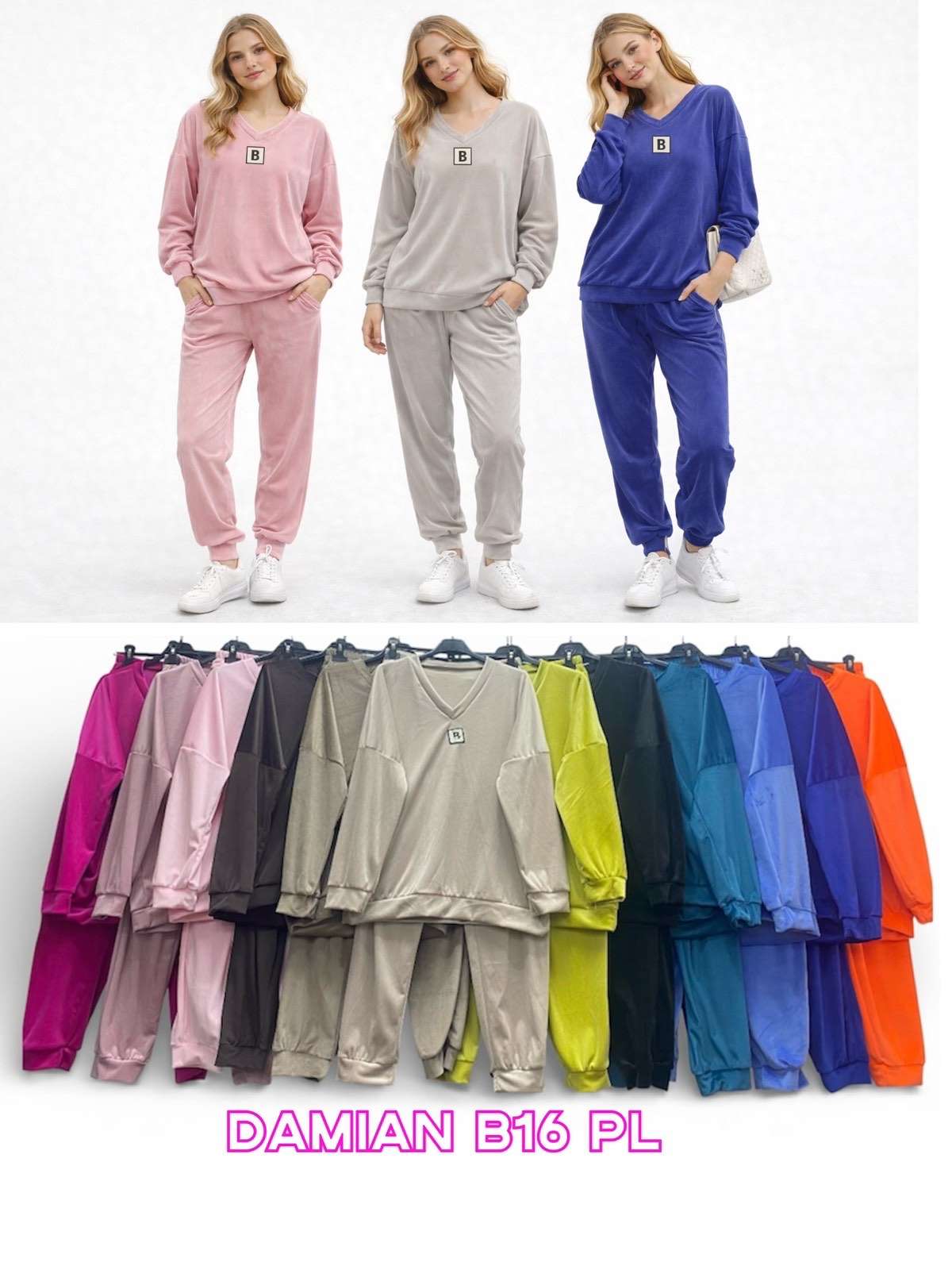 Komplety  Damskie wloska  , Size uni, paczka  6szt ,mix kolor