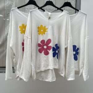 Bluzki  Damskie wloska  , Size uni, paczka  6szt ,mix kolor