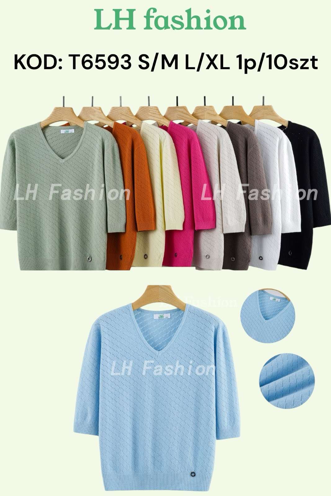 Swetry Damskie , Size s/m-l/xl, paczka 10szt ,mix kolor