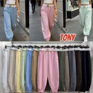 Spodnie  Damskie wloska  , Size uni, paczka  6szt ,mix kolor