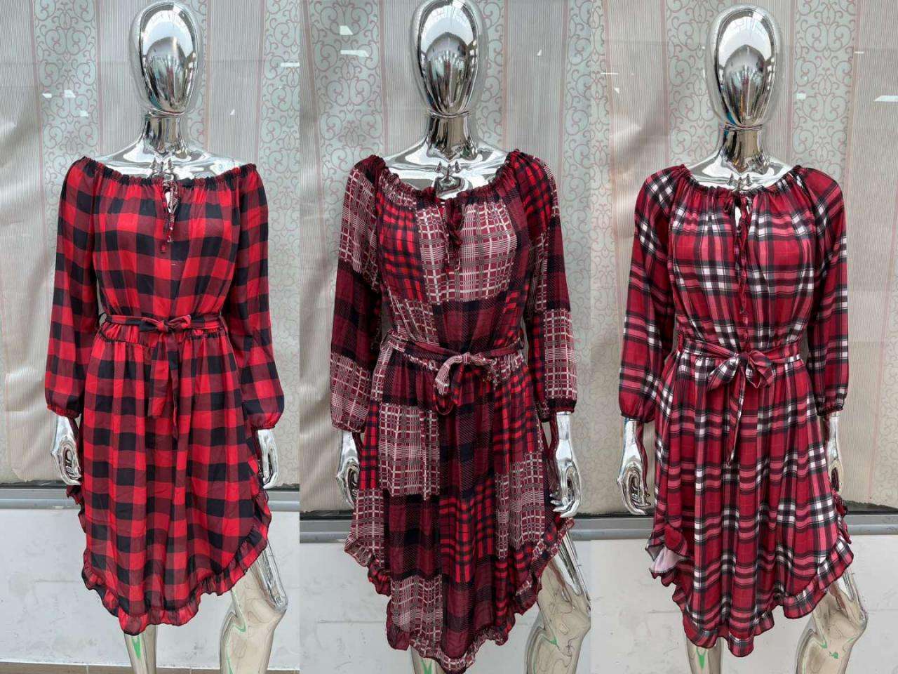 Sukienki  Damskie wloska  , Size uni, paczka  6szt ,mix kolor