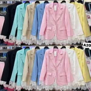 Żakiety i Marynarki  Damskie wloska  , Size uni, paczka  6szt ,mix kolor