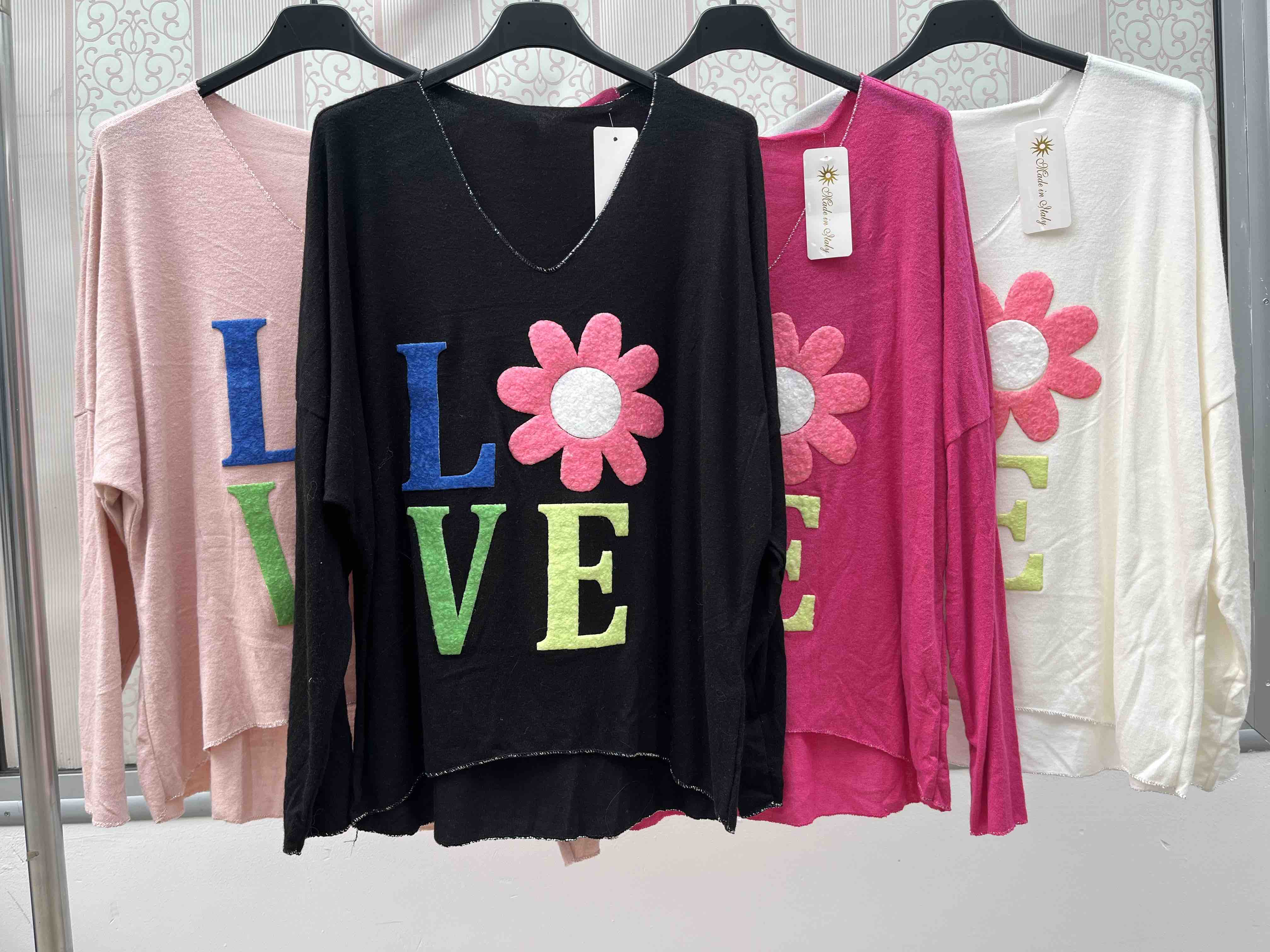 Bluzki  Damskie wloska  , Size uni, paczka  6szt ,mix kolor