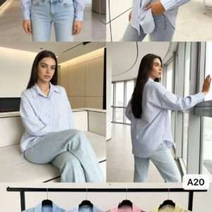 Bluzki Damskie wloska  , Size uni, paczka  6szt ,mix kolor