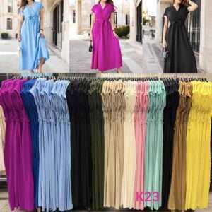 Sukienki Damskie wloska  , Size uni, paczka 6szt ,mix kolor