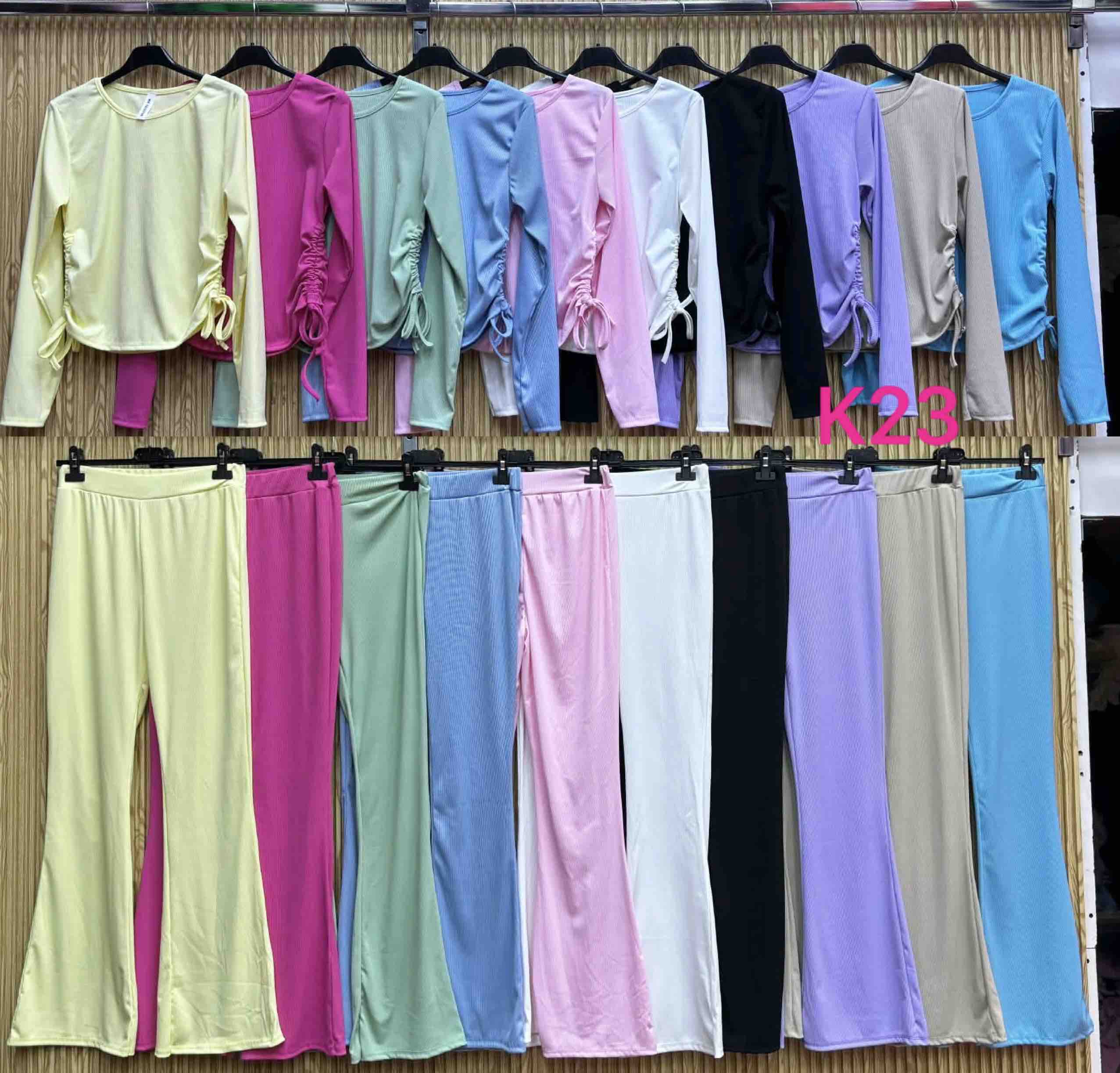 Komplety Damskie wloska  , Size uni, paczka  6szt ,mix kolor