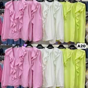 Bluzki Damskie wloska  , Size uni, paczka  6szt ,mix kolor