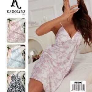 Koszule nocne Damskie ,size uini,  paczka 12szt ,mix kolor