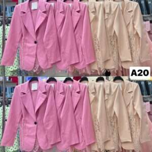 Żakiety i Marynarki  Damskie wloska  , Size uni, paczka  6szt ,mix kolor