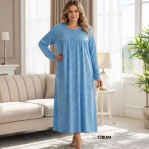 Koszule nocne DAMSKA , Size m-4xl, paczka 10szt ,mix kolor