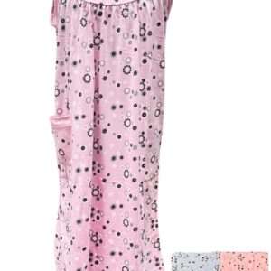 Koszule nocne DAMSKA , Size 2-4xl, paczka 12szt ,mix kolor