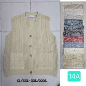 Swetry Damskie , Size xl/2xl-2/3xl, paczka 12szt ,mix kolor