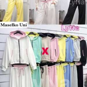 Komplety Damskie wloska  , Size uni, paczka  6szt ,mix kolor