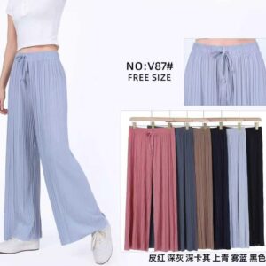 Spodnie DAMSKIE , free size,  paczka 12szt , mix kolor