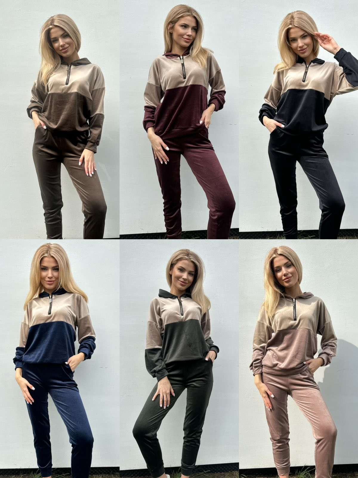 Komplety Damskie , Size s/m-3xl, paczka 4szt ,1kolor