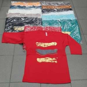 Bluzki damskie , Size m-xl, paczka 12szt ,mix kolor