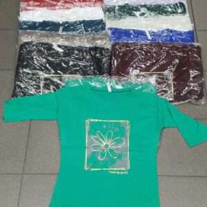 Bluzki damskie , Size m-xl, paczka 12szt ,mix kolor