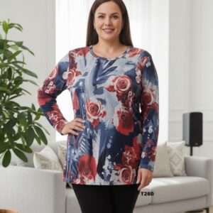 Bluzki damskie, Size l-4xl, paczka 12szt ,mix kolor