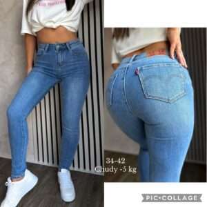 Jeansy Damskie , Size 34-42, paczka  10szt ,1 kolor