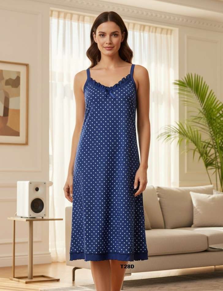 Koszule nocne DAMSKA , Size m-3xl, paczka 10szt ,mix kolor