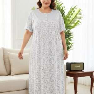 Koszule nocne Damskie , Size m-3xl, paczka 10szt ,mix kolor