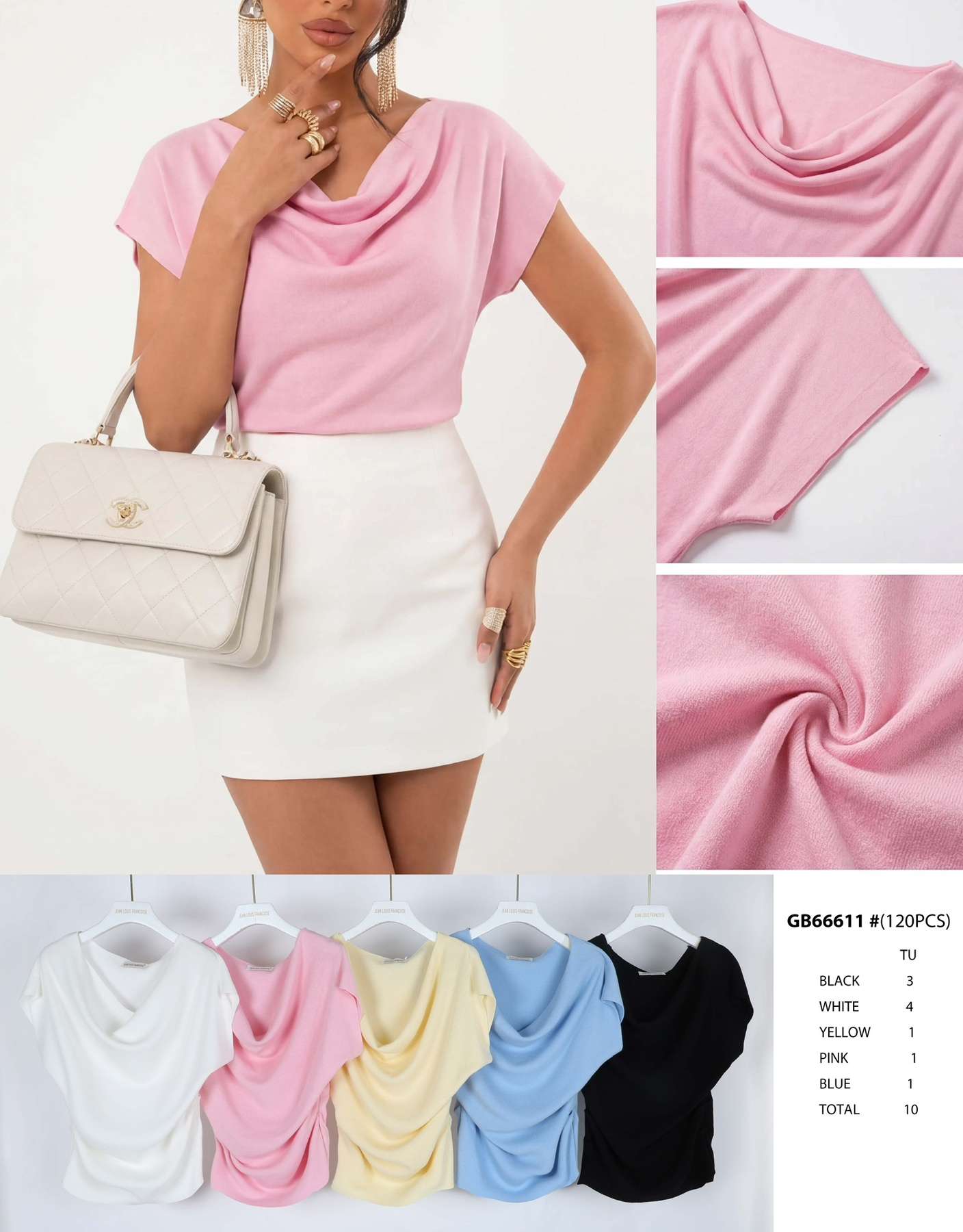 Swetry damskie , Size uni, paczka 10szt ,mix kolor