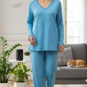 Piżamy  DAMSKA , Size m-3xl, paczka 10szt ,mix kolor