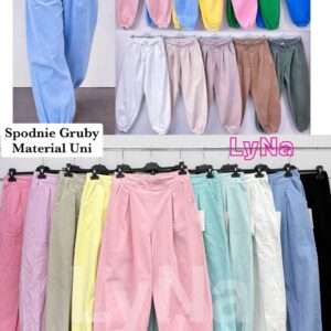 Spodnie  Damskie wloska  , Size uni, paczka  6szt ,mix kolor