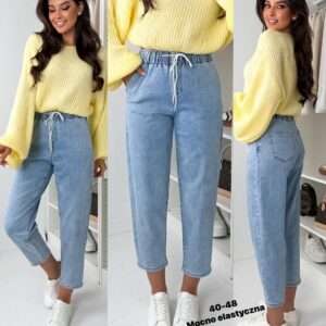 Jeansy Damskie , Size40  48, paczka  10zt ,1 kolor