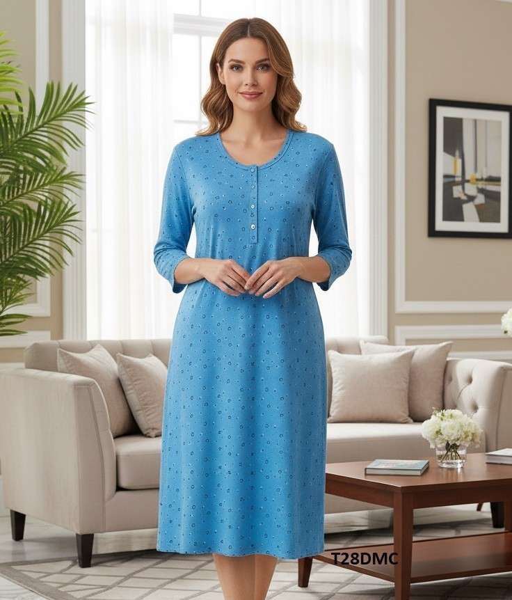 Koszule nocne DAMSKA , Size l-4xl, paczka 10szt ,mix kolor