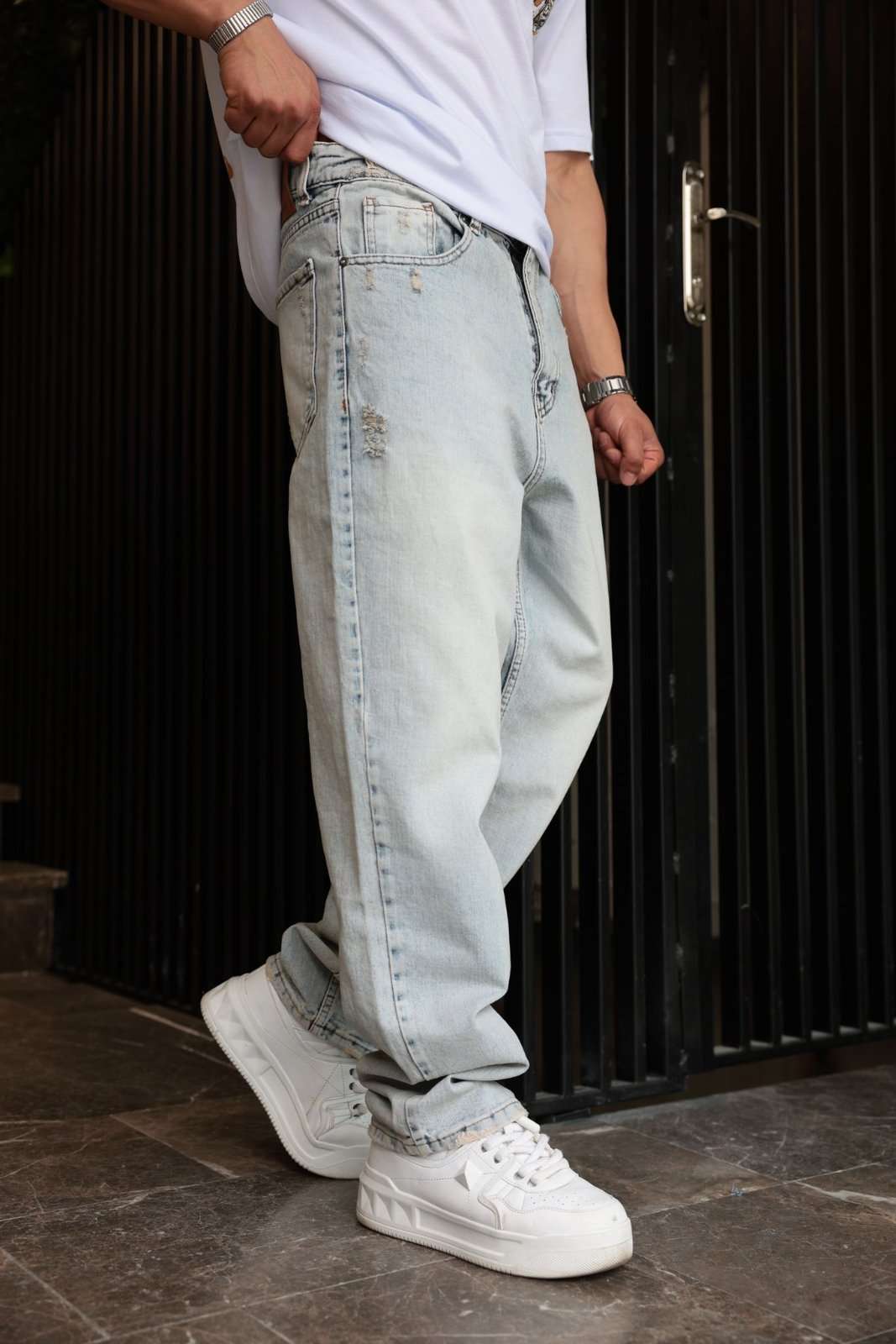 Spodnie JEANSOWE MĘSKA  , Size 29-36, paczka 8szt ,1kolor