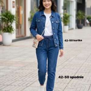 Jeansy Damskie , Size 34-42, paczka  10szt ,1 kolor