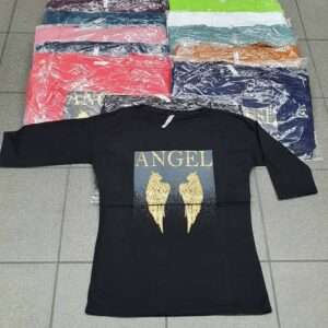 Bluzki damskie , Size m-xl, paczka 12szt ,mix kolor