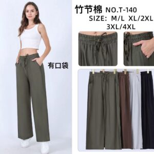 Spodnie DAMSKIE ,size m/l-3xl/4xl , paczka 12szt , mix kolor