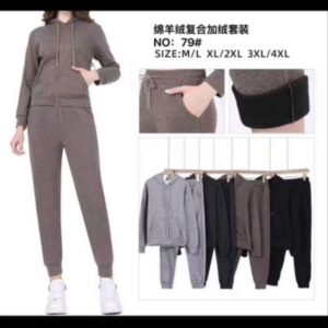 Komplety DAMSKIE , size m/l-3xl/4xl,  paczka 12szt , mix kolor