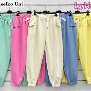 Spodnie  Damskie wloska  , Size uni, paczka  6szt ,mix kolor