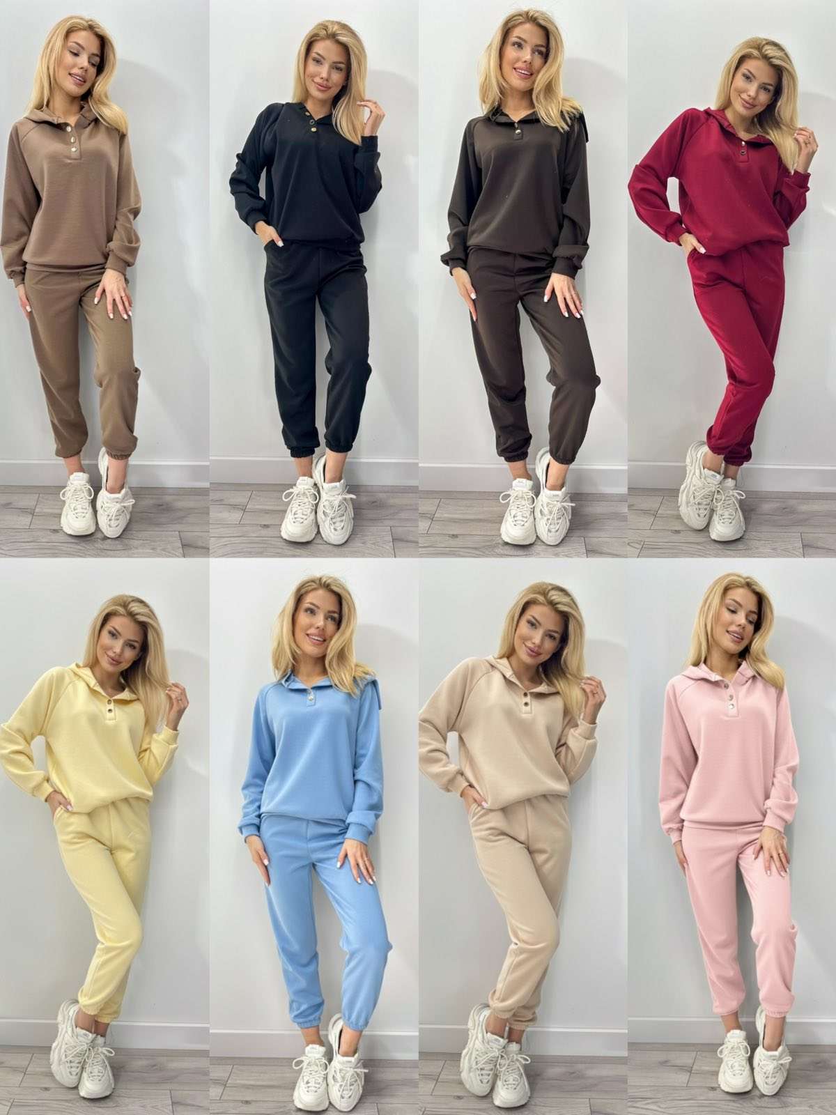 Komplety Damskie , Size s/m-l/xl, paczka 4szt ,1kolor