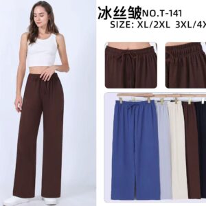 Spodnie DAMSKIE ,size xl/2xl-3xl/4xl , paczka 12szt , mix kolor