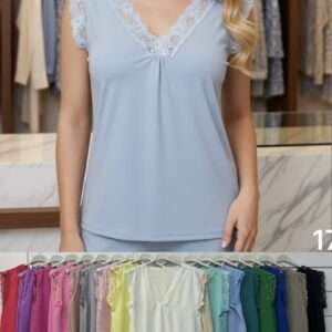 Bluzki Damskie wloska  , Size uni, paczka  6szt ,mix kolor