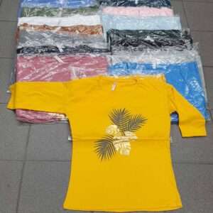 Bluzki damskie , Size m-xl, paczka 12szt ,mix kolor