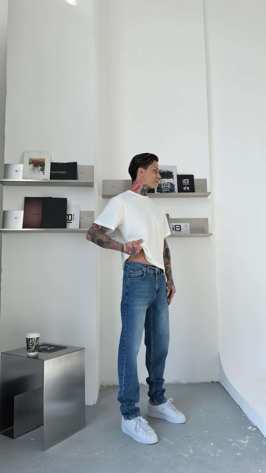 Spodnie JEANSOWE MĘSKA  , Size 30-38, paczka 8szt ,1kolor