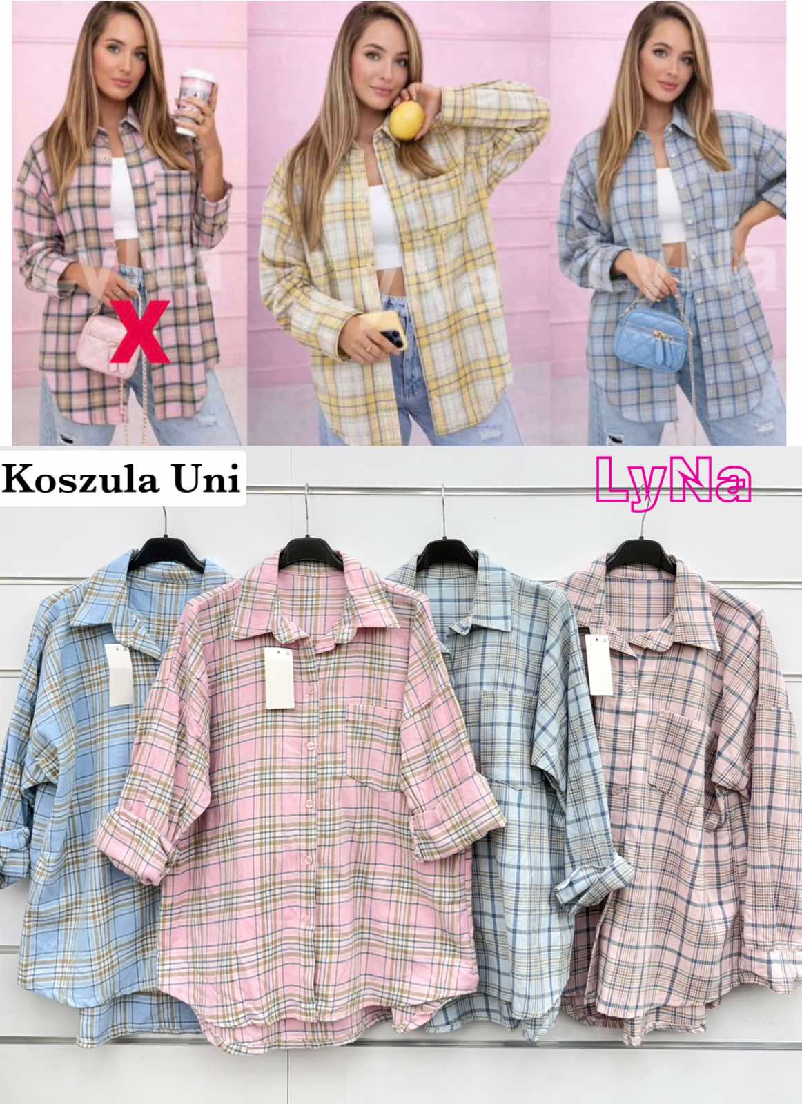 Spodnie  Damskie wloska  , Size uni, paczka  6szt ,mix kolor