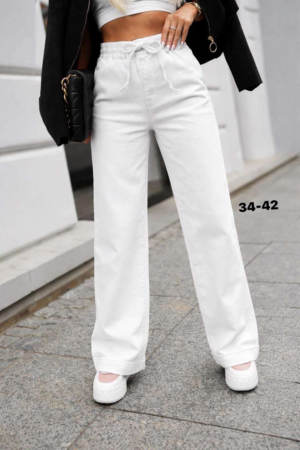 Jeansy Damskie , Size 34-  42, paczka  12szt ,1 kolor