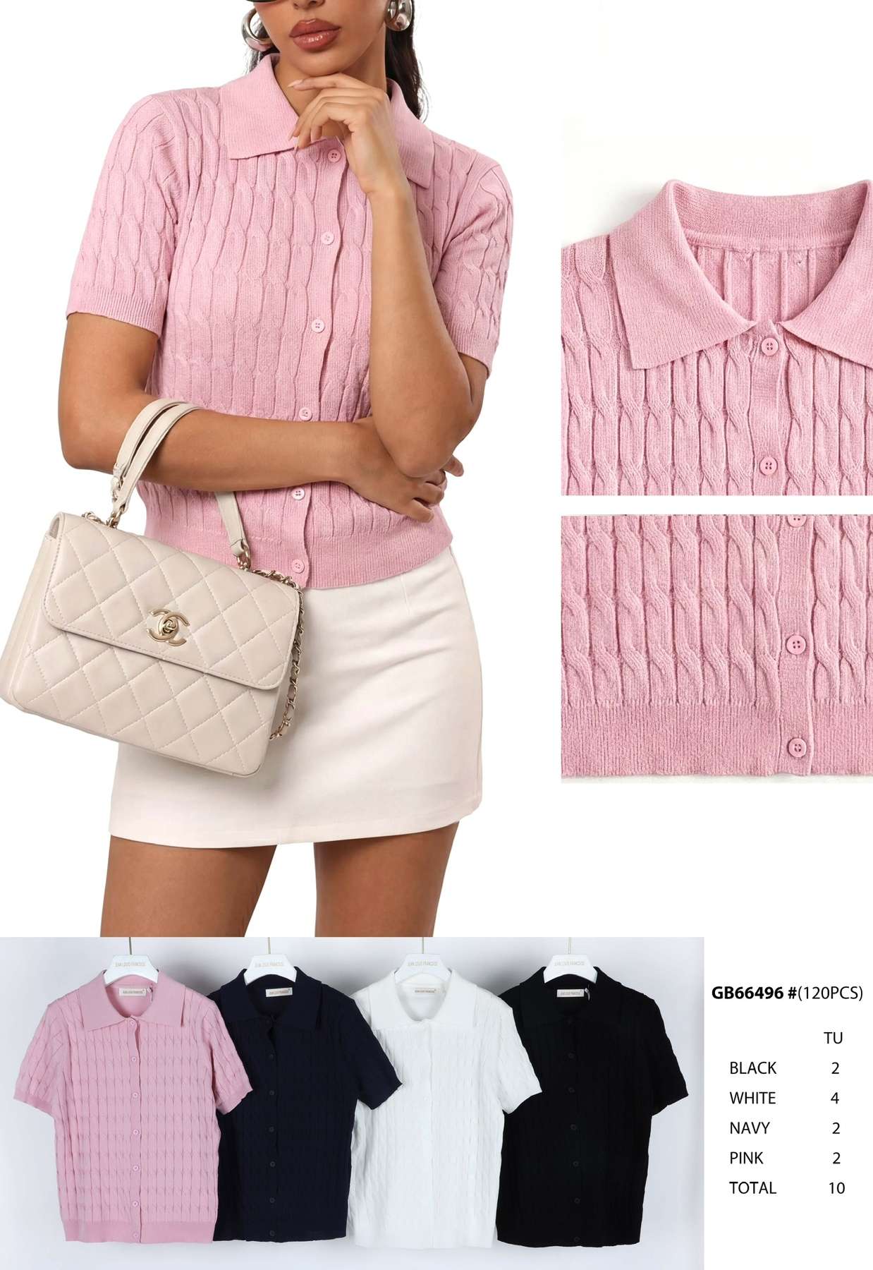 Swetry damskie , Size uni, paczka 10szt ,mix kolor