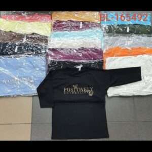 Bluzki damskie , Size m-xl, paczka 12szt ,mix kolor