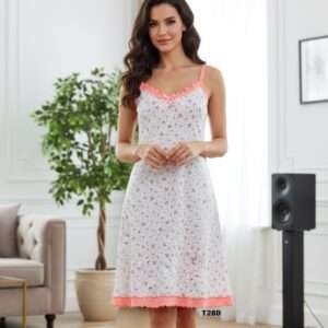 Koszule nocne DAMSKA , Size m-3xl, paczka 10szt ,1kolor